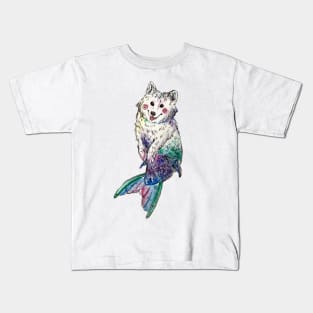 Husky Mermaid Kids T-Shirt